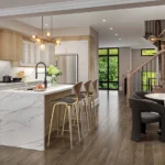 Oakbrook Towns Rendering-kitchen