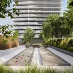 M6 Condo M City bocce court