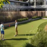 M6 Condo M City putting green