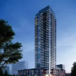Avia Condos Parkside village exterior render