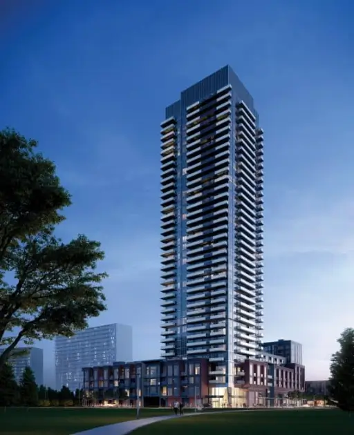 Avia Condos Parkside village exterior render