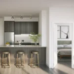 Avia Condos Parkside village kitchen