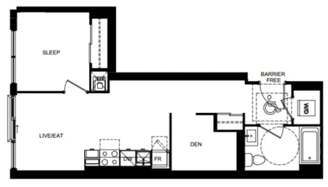 duo condos floor plan