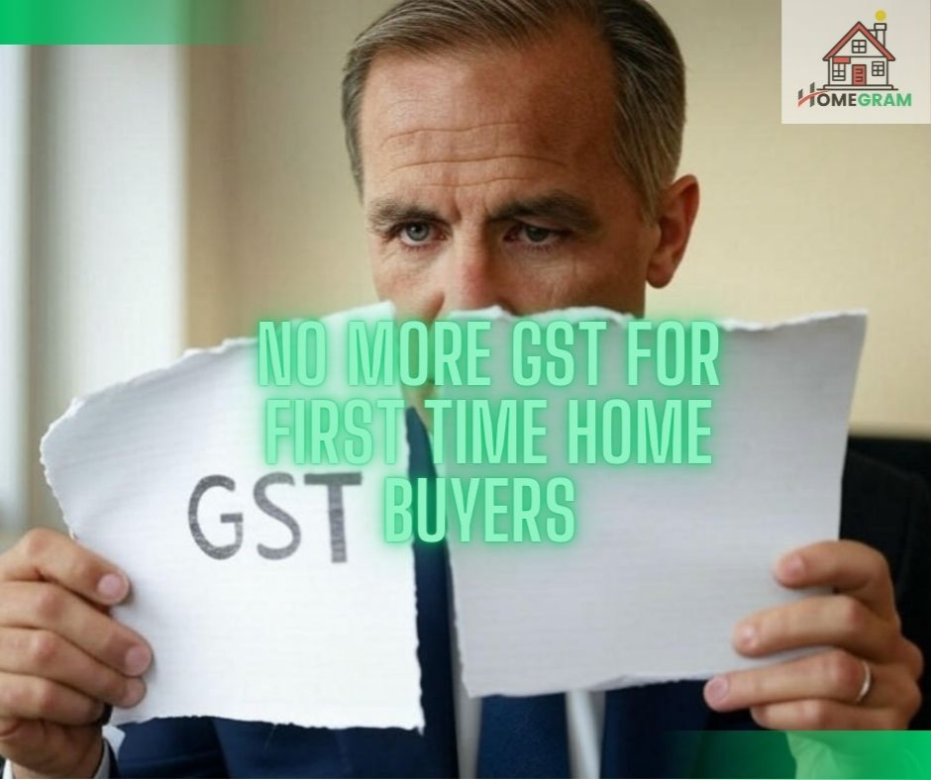 No GST for first time home buyers