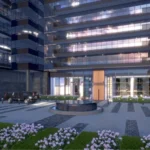 line 5 condos - Courtyard