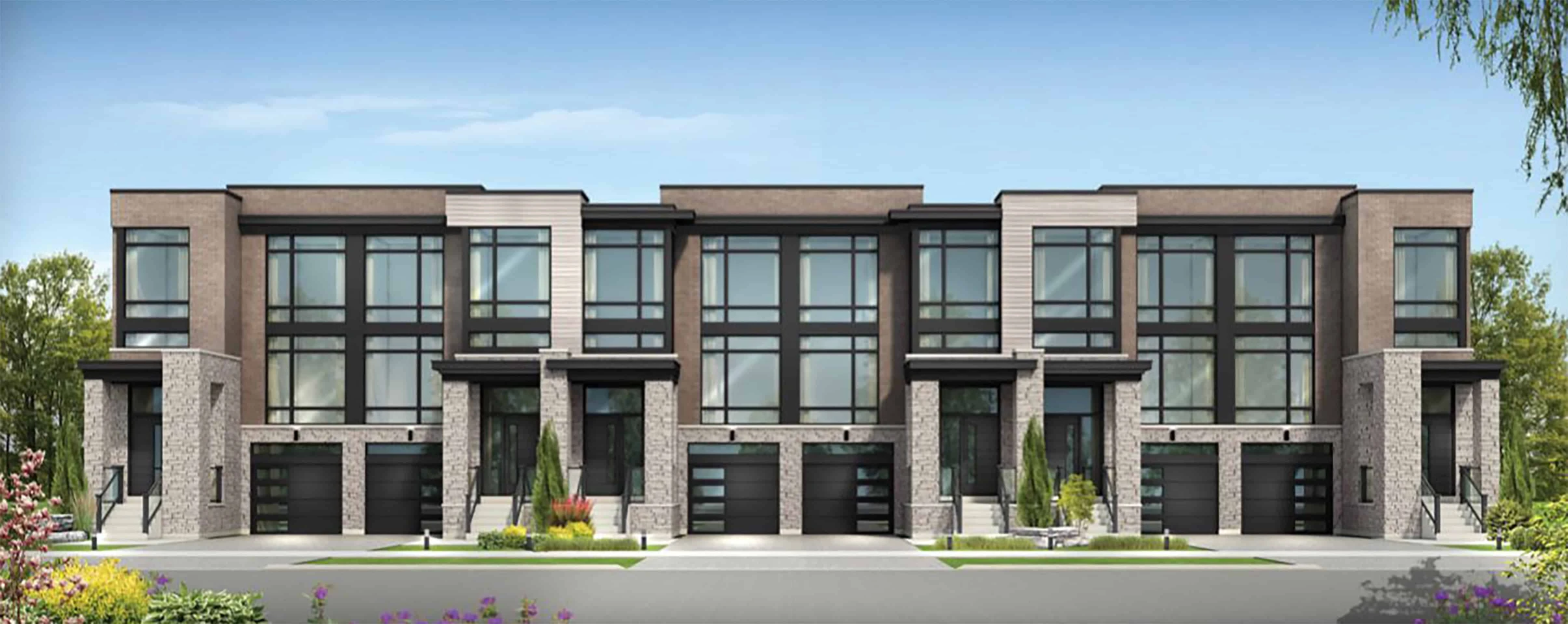 Oakbrook Towns Rendering-front